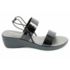 Rapisardi 9032 womens slingback sandals in black