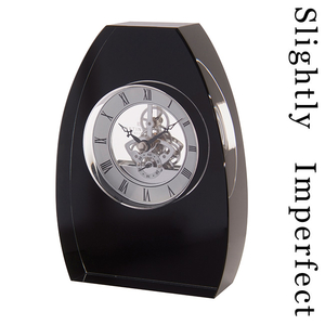 Arch Crystal Black Clock