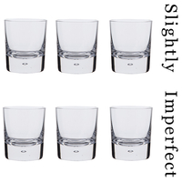 Dartington 3 Pairs of Exmoor Double Old Fashioned Whisky Glasses - Slightly...