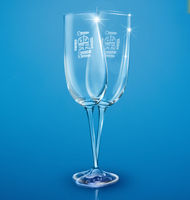 Queens Diamond Jubilee Crystal Flutes