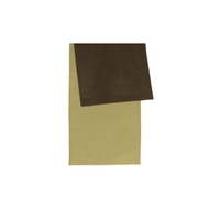 Brown/Beige Reversible Fleece Scarf