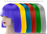 Fancy Dress Coloured Wigs - Red