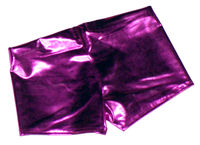 Pink Metallic Hotpants - M/L