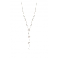 Lipsy Silver Celestial Y Drop Necklace