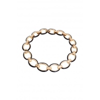 Mood Gold Plated Enamel Chain Link Necklace