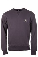 Badged Crew Neck Sweatshirt Dark Grey