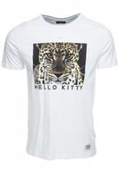 Kitty Crew Neck T-Shirt White