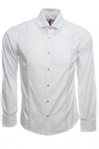 Panello Long Sleeve Shirt White