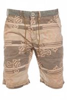 Worked Out Military Shorts Khaki