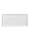 Churchill Alchemy Balance Rectangular Buffet Tray 20 7/8" x 12 3/4" White (1 x 2)