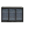 Gamko Low Height 3 Door Sliding Bottle Cooler 85cm Anthracite (Each)