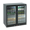 LEC Lec 2 Door Efficien-C Bottle Cooler BC9097KLED Black (Each)