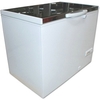LEC Lec 490Ltr White Chest Freezer with s/s lid CF490 White & Stainless Steel (Each)