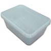 Plastic Microwavable Container & Lid 22oz Clear (1 x 250)