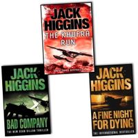 Jack Higgins 3 Books Collection Pack Set Rrp 2097 Bad Company A Fine Night For Dying By Jack Higgins Khufra Run