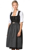 Dirndl apron 65 cm SC300 anthracite