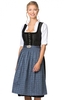 Dirndl apron 65 cm SC300 blue