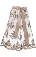 Dirndl apron 65cm GERTA beige