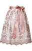 Dirndl apron 65cm NESCHA roze
