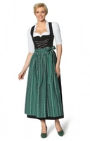 Dirndl Apron SC195 forest,  96 cm