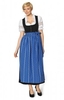 Dirndl Apron SC195 royale,  96 cm