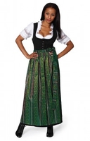 Dirndl Apron SC200 forest,  96 cm