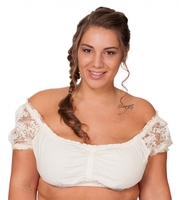 Dirndl blouse SOFERL cream PlusSize