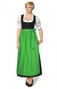 Dirndl long 1pcs. ZENTA3/SC195 kiwi 96 cm