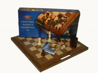 3 in 1 Walnut Box Compendium