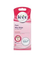 Veet Face 20 Wax Strips With Easy Grip