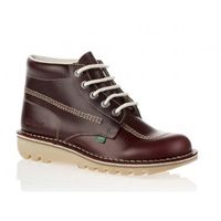 Kick Hi Mens Dark Red,  Leather lace up boot
