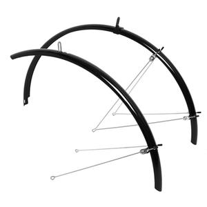 700 x 45MM COMMUTE MUDGUARDS (BLACK)