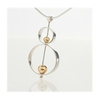 Abacus Circle Pendant by Claire Wood