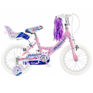 Girls Princess Bike - 14" Wheel