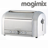 Magimix Toaster 4 Slot-Brushed Steel & Polished Sides