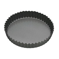 Master Class Non-Stick Loose Base Fluted 18cm Quiche Tin