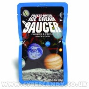 Space Food Freeze Dried Ice Cream Saucer - Cookies and Cream