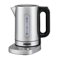 Zanussi ZEK-1290D-SS electric kettle 1.7 L 3000 W Black,  Silver