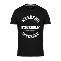 City Series 1 Stockholm Graphic T-Shirt in Black,  L