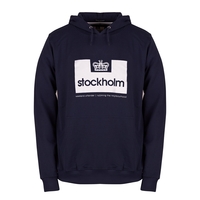 City Series 2 Stockholm Graphic Hoody in Navy,  M