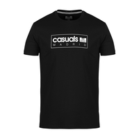 City Series 3 Madrid Graphic T-Shirt in Black,  XL