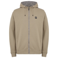 Dvorak Zip-up Hoody in Porcino,  XXL