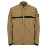Gaethje Parachute Jacquard Over-Shirt in Ginger,  L