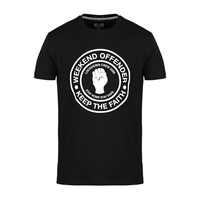 Keep The Faith Tee Black,  XXL