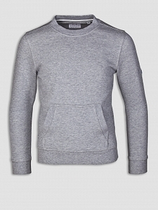 Kids Pocket Sweat Grey Marl