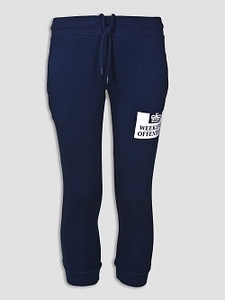 Kids Printed Joggs Navy