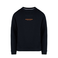 Kids W.O.A.N Capsule Sweat Navy/Orange,  4
