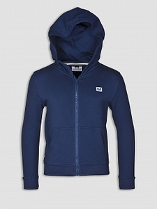 Kids Zip Thru Hoody Navy