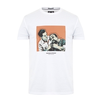 Morrie Special T-Shirt in White,  S