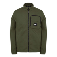 Railay Utilitarian Over-Shirt in Dark Khaki,  XL